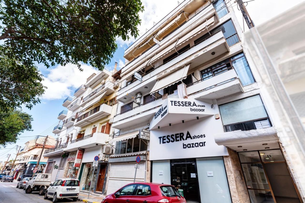 Central Apt. With Parking - 3 Min From Old Port Chania  Exteriör bild