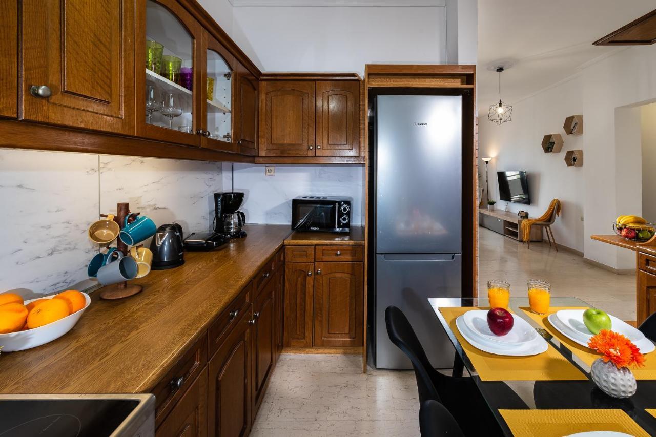 Central Apt. With Parking - 3 Min From Old Port Chania  Exteriör bild